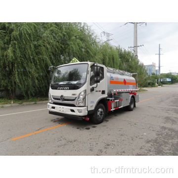 Foton 4 m³รถบรรทุกน้ำมันเชื้อเพลิง